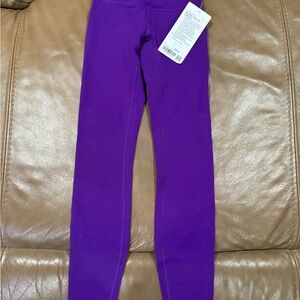 lululemon athletica Vibrant Purple Kids Leggings